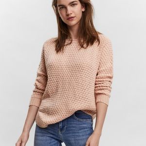 Vero Moda Surf curved hem sweater Size S